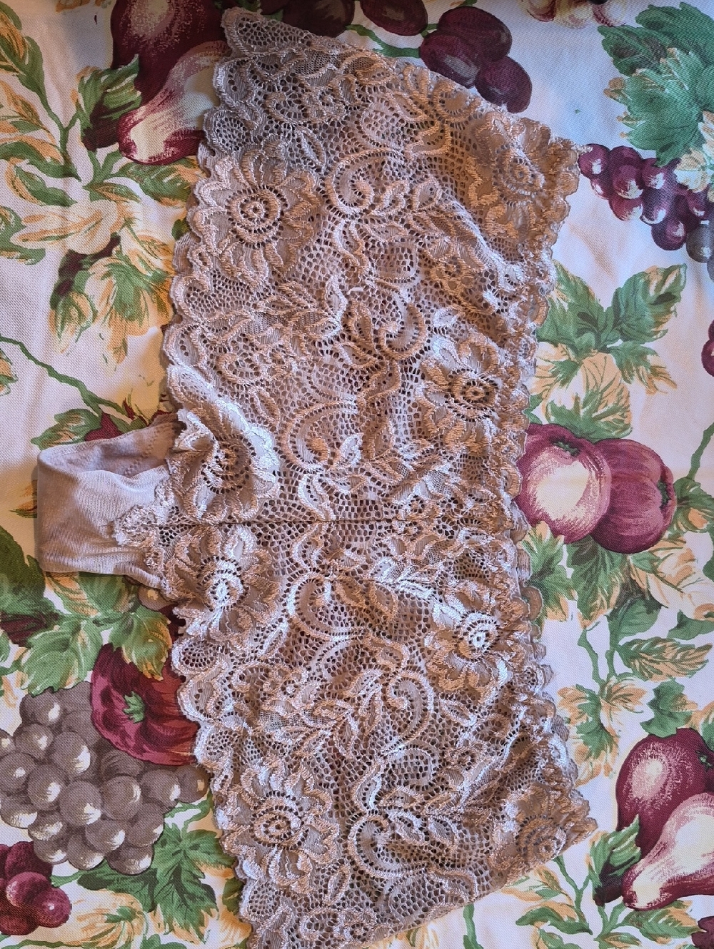 Lace Taupe Panty Medium